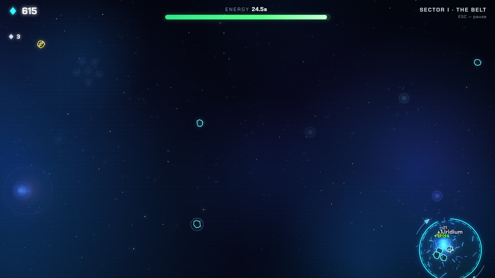 Asteroid field